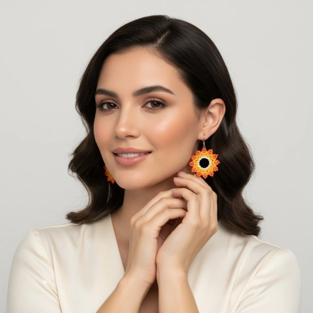 Before and after example showing plain product photo transformed into professional studio-quality image using AI