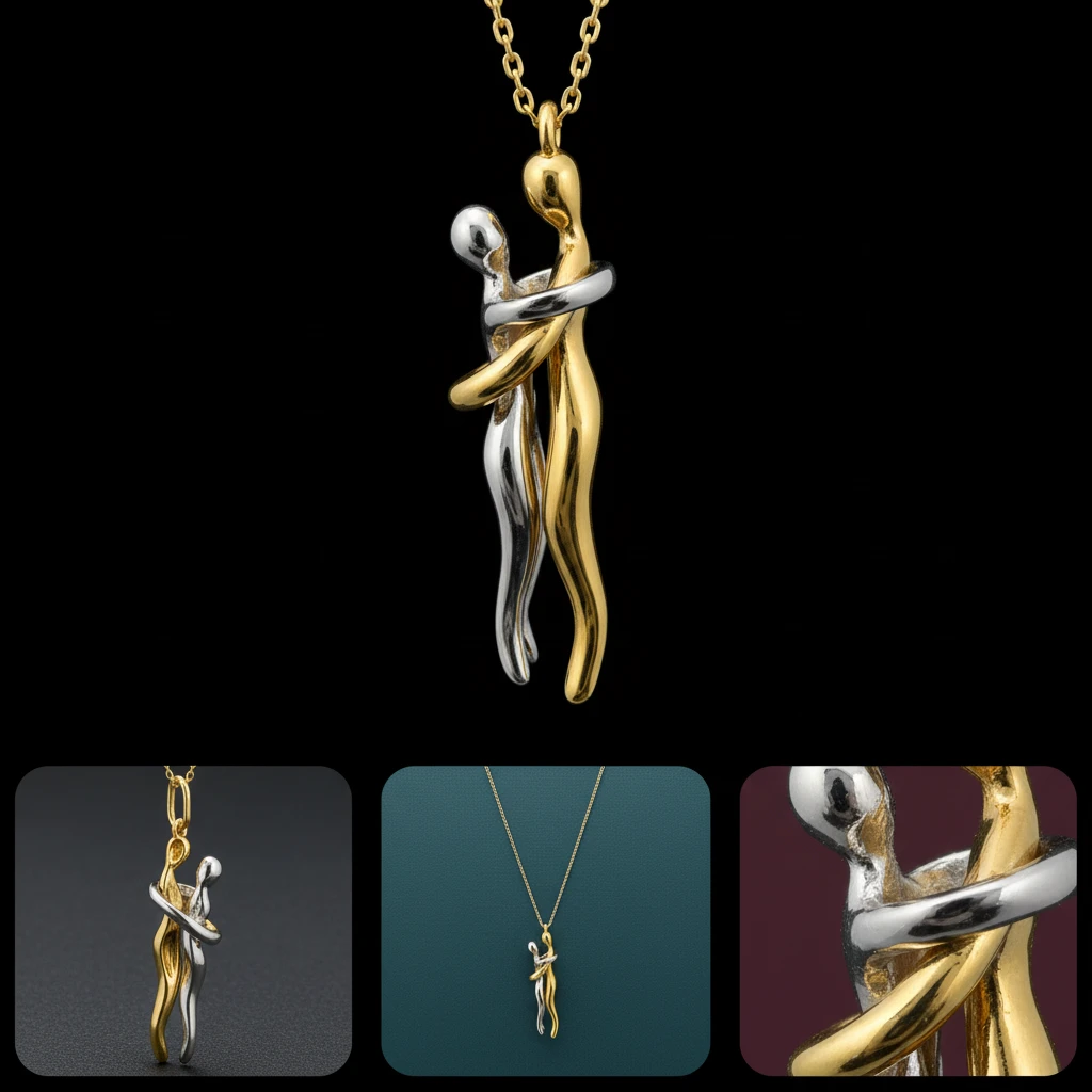 Macro close-up jewelry photography showing extreme detail